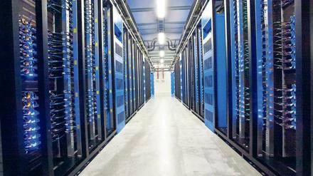 In dieser Serverfarm in Schweden lagert Facebook Daten.
