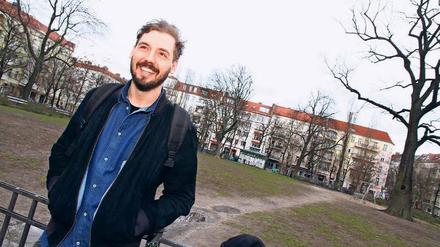 Zurück in Friedrichshain. Brando hat früher in einer WG nahe dem Boxhagener Platz gewohnt – was ihn geprägt hat. 