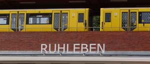 Kein Zug wird kommen: Spandauer, die zur U2 wollen, müssen umplanen.