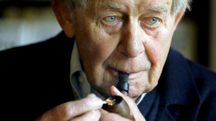 Siegfried Lenz 2009 in Hamburg. Sein autobiografischer Kriegsroman "Der Überläufer" erscheint erst jetzt, fast 70 Jahre, nachdem er geschrieben wurde.