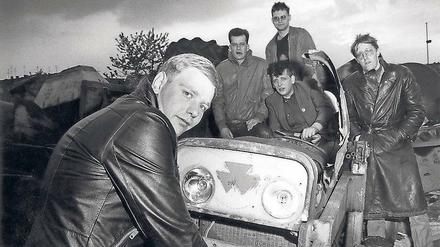 Kreuzberger Krawalleure.1978 gründete Volker Hauptvogel (vorne) die Punkbank Mekanik Destrüktiv Komandöh, kurz MDK.
