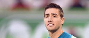 Mahnender Rückhalt. Der Ersatztorhüter des VfL Wolfsburg, Koen Casteels, warnt vor Gent. 
