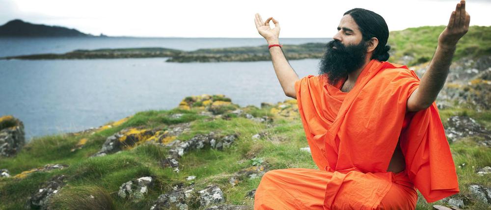 Baba Ramdev strebt eigentlich nach geistiger Ausgeglichenheit. Aber auch an ganz weltlichen Freuden ist er interessiert.