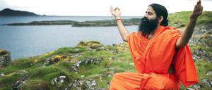 Baba Ramdev strebt eigentlich nach geistiger Ausgeglichenheit. Aber auch an ganz weltlichen Freuden ist er interessiert.