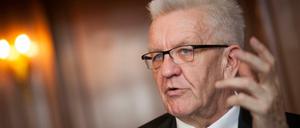 Winfried Kretschmann (Bündnis 90/Die Grünen), Ministerpräsident von Baden-Württemberg. 