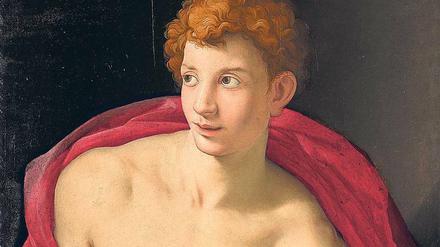 Der „Heilige Sebastian“ von Agnolo Bronzino entstand 1528/29 und ist eine Leihgabe aus dem Museum Thyssen-Bornemisza in Madrid. 