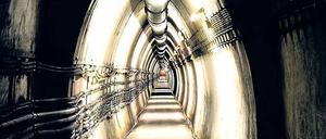 Tunnelkomplex mit 19 Kilometern Wegenetz. Der Atomschutzbunker für die Bundesregierung in Marienthal bei Bonn.