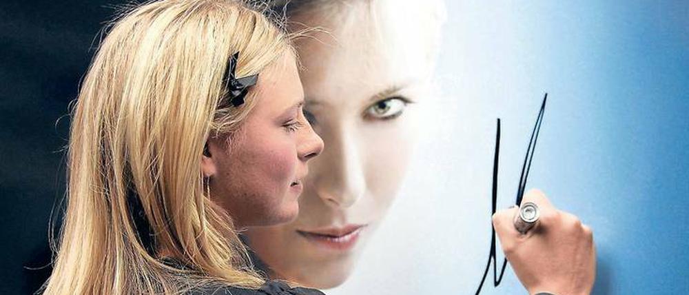 Eine eigene Marke. Maria Scharapowa war bisher ein Geschenk für Sponsoren. Das hat sich nun geändert. 