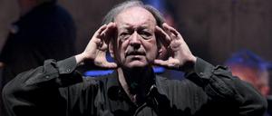 Er hört. Nicolaus Harnoncourt 2012 in Salzburg.