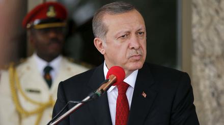 Rezep Tayyip Erdogan, Präsident der Türkei.