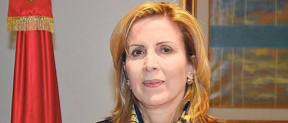 Salma Elloumi Rekik (59) ist seit Februar 2015 Ministerin für Tourismus und Kunsthandwerk in Tunesien. Die Unternehmerin ist Mitgründerin der Regierungspartei Nidaa Tounes