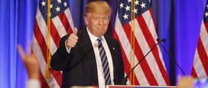 "Danke, Louisiana, und danke, Kentucky", sagte Trump am Abend im Bundesstaat Florida.