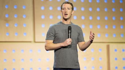 Facebook-Chef Mark Zuckerberg gibt sich ganz locker, ist es aber nicht immer.