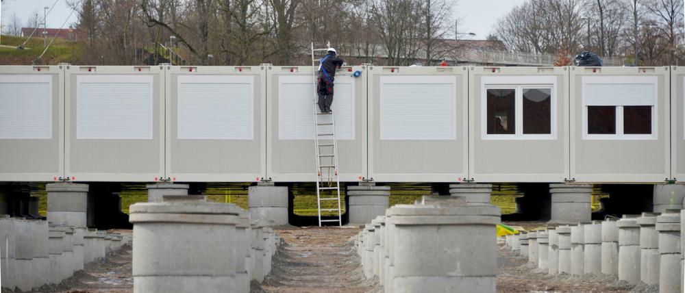 Die Länder sind auf Zuschüsse vom Bund bei der Unterbringung der Flüchtlinge angewiesen.