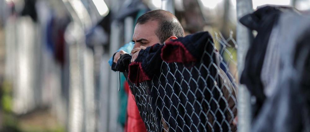 Für die vielen Flüchtlinge geht es nicht weiter.