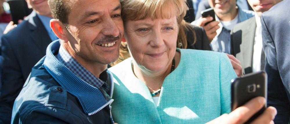 Das war Anfang September in Berlin-Spandau. Damals hieß es noch: "Wir schaffen das".