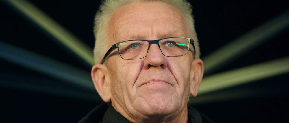 Der baden-württembergische Ministerpräsident Winfried Kretschmann.