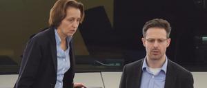 Ratlos in Straßburg: Beatrix von Storch und Marcus Pretzell (AfD).