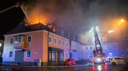 Im Februar brannte in Bautzen eine geplante Flüchtlingsunterkunft. 