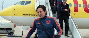 Roger Schmidt, 48, ist seit 2014 Trainer in Leverkusen. Am Donnerstag trifft der Klub im Achtelfinal-Hinspiel der Europa League auf Villarreal.