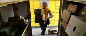 Die Deutsche Post profitiert vor allem vom boomenden Expressgeschäft.