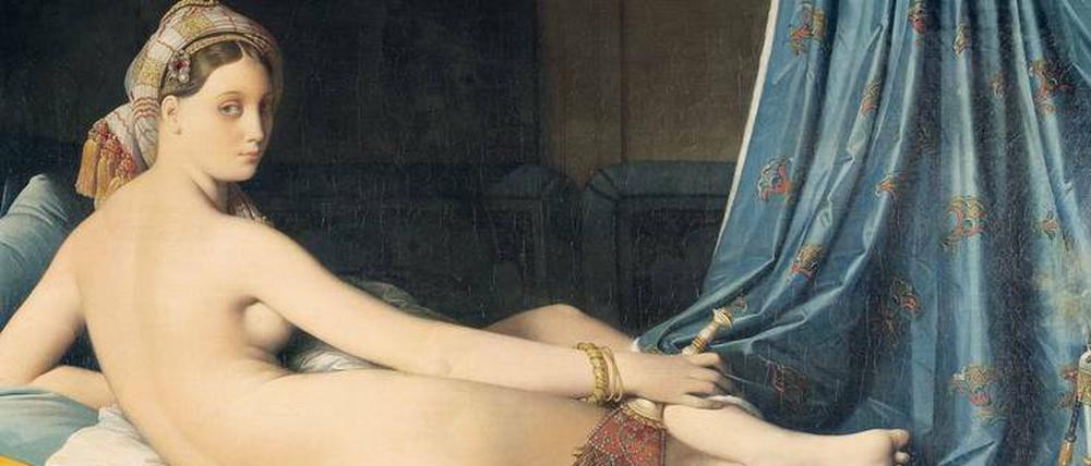 Wandlungsfähig. 1814 malte Ingres das Frauenbild „Große Odaliske“. Spätere Bilder von ihm sind weniger idealisiert und zeigen detailreich den Stil der Zeit.