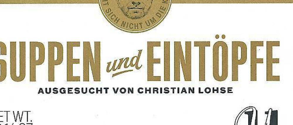 Christian Lohse, Lohses Mundwerk, Umschau Verlag, 260 S., 25 Euro.