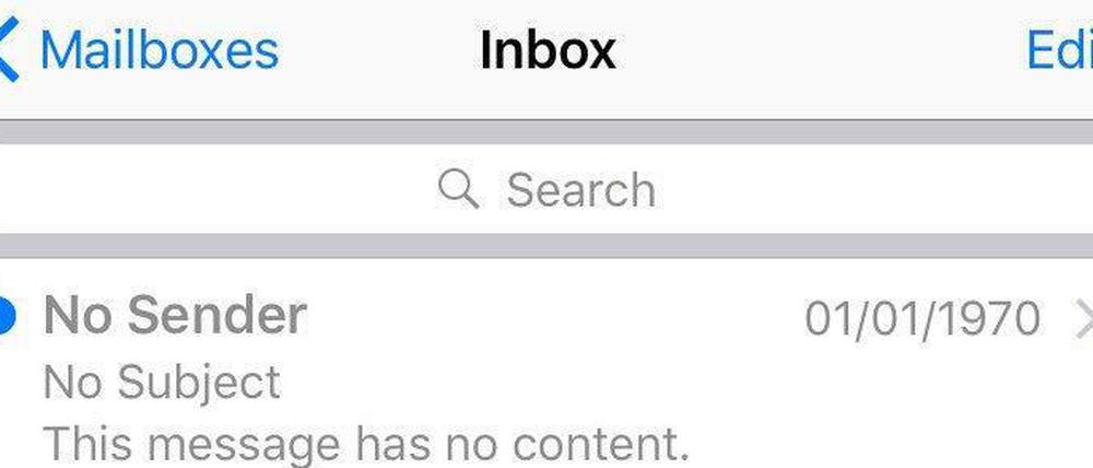 Mysteriöse Mails aus einer Zeit, als es noch gar keine E-Mails gab.