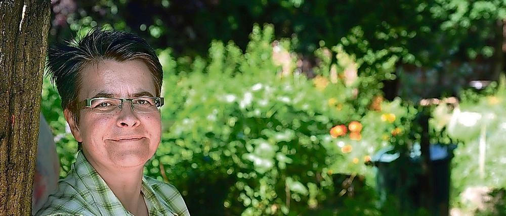 Im Clinch mit dem Innensenator Frank Henkel: Bezirksbürgermeisterin Monika Herrmann - hier im Bethanien Park.