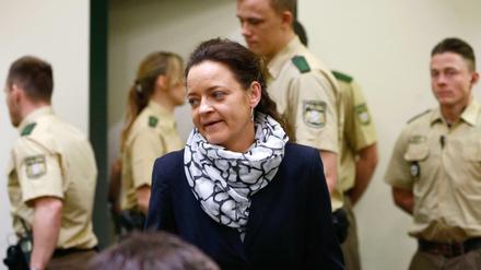 Beate Zschäpe, Angeklagte im NSU-Prozess.