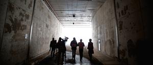 Licht ins Dunkel soll Karsten Mühlenfeld am Freitag in der Aufsichtsratssitzung bringen. Dabei wird es auch um die Entrauchungsanlage gehen, die wir hier sehen.