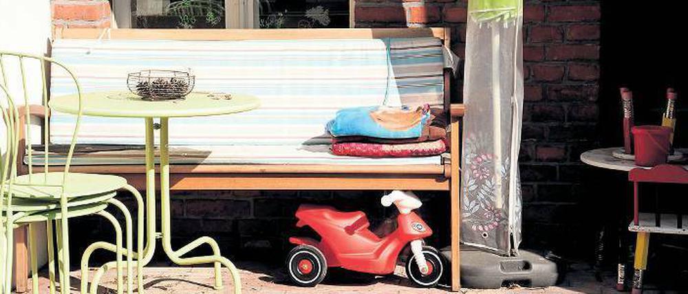 Blick über den Gartenzaun: Wie idyllisch Karlshorst ist, entdecken immer mehr Familien. 