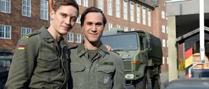 Bei der TV-Ausstrahlung nur mäßig erfolgreich, dafür erneut preisgekrönt. "Deutschland 83" mit Jonas Nay (l) und Ludwig Trepte erhält eine Grimme-Auszeichnung.
