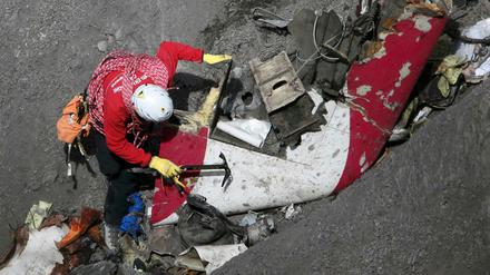 Die Bergung der Germanwings-Maschine, die am 24. März 2015 in der Nähe von Seyne-les-Alpes in den französischen Alpen zerschellte, dauerte Wochen. 