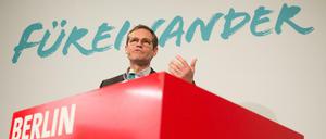 Berlins Regierender Bürgermeister Michael Müller (SPD).
