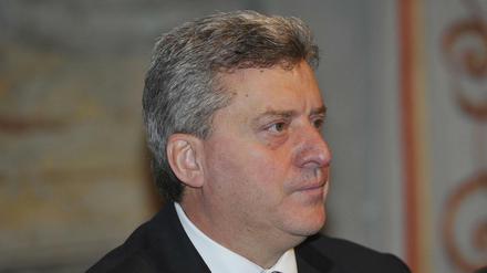 Gjorge Ivanov wird deutlich.