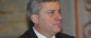 Gjorge Ivanov wird deutlich.