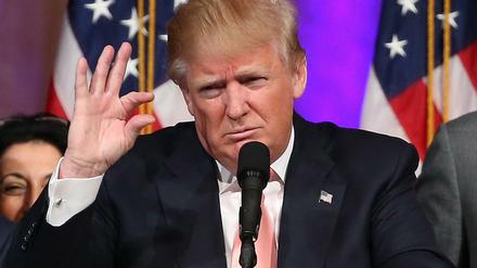 Donald Trump, Präsidentschaftsbewerber, nach dem Mini-Super-Tuesday.