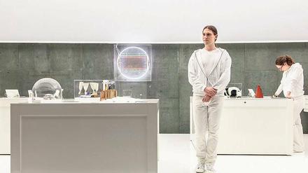 Der "White Room" im Haus der Kulturen ist wie eine Experimentierstube aufgebaut.