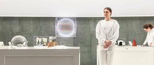 Der "White Room" im Haus der Kulturen ist wie eine Experimentierstube aufgebaut.