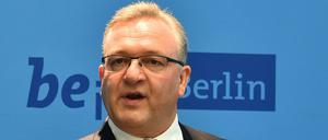 Berlins Innensenator Frank Henkel (CDU), hier bei einem früheren Termin