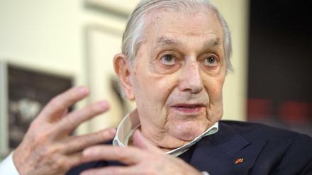 Sir Ken Adam wurde 2014 im Berliner Filmhaus mit einer großen Werkschau gefeiert.