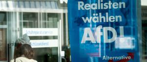 Wahlplakat der AfD.