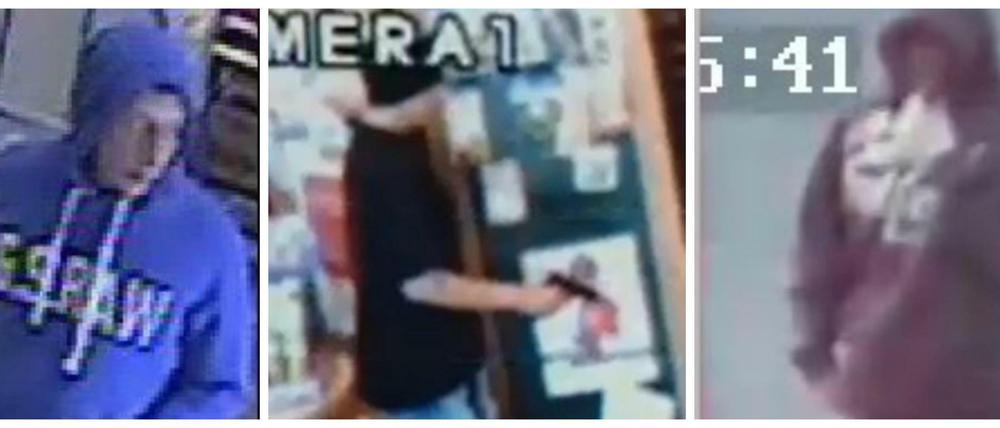 Der Gesuchte. Drei Fotos - ein Täter?