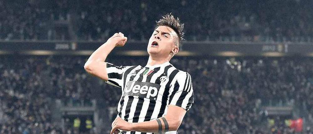 Kämpferqualitäten. Paulo Dybala ist der zweitbeste Torschütze der Serie A. Im Hinspiel des Champions-League-Achtelfinals gegen Bayern München erzielte er beim 2:2 den wichtigen Anschlusstreffer. 