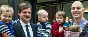 Christoph Paas (rechts) und Patrick Neumann wurden ausgezeichnet.