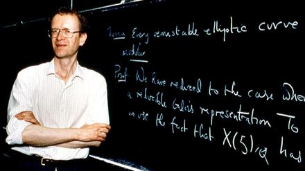 Großer Mathematiker. Andrew Wiles hat Fermats letzten Satz bewiesen. Dafür erhält er nun den Abel-Preis. 