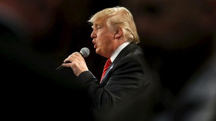 Donald Trump, Präsidentschaftsbewerber der Republikaner. 
