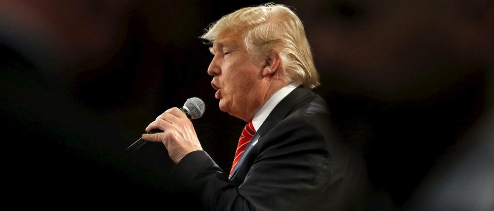 Donald Trump, Präsidentschaftsbewerber der Republikaner. 