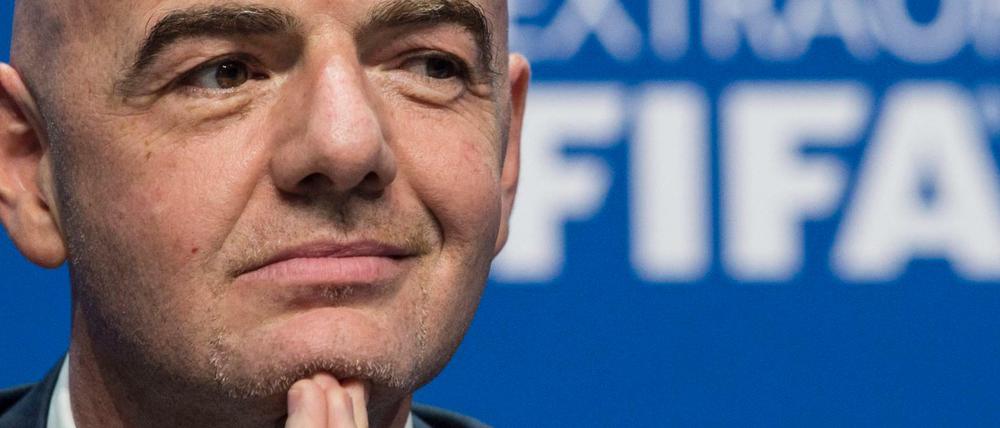 Neue Strategie. Gianni Infantino geht in die Offensive.